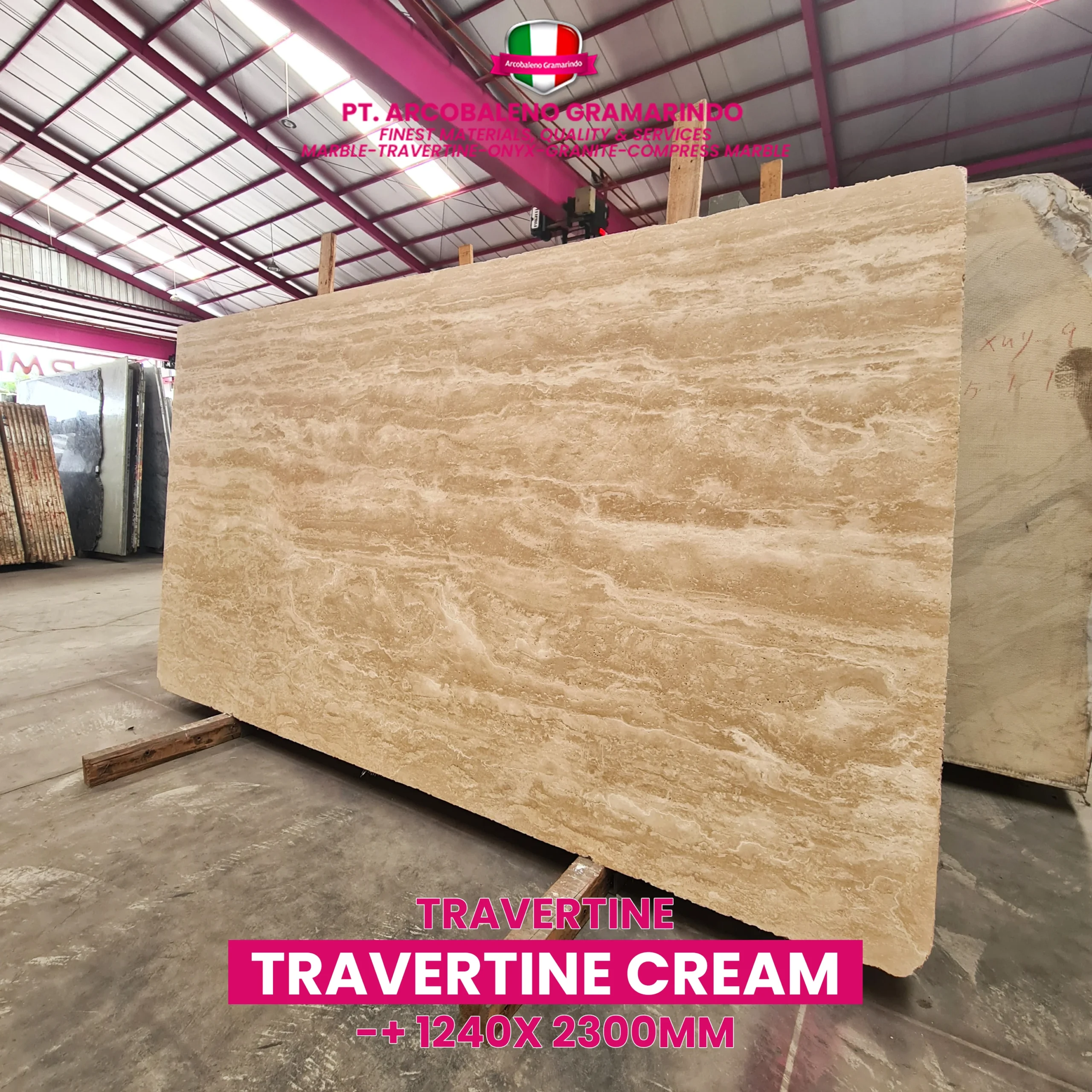 TRAVERTINE CREAM 1
